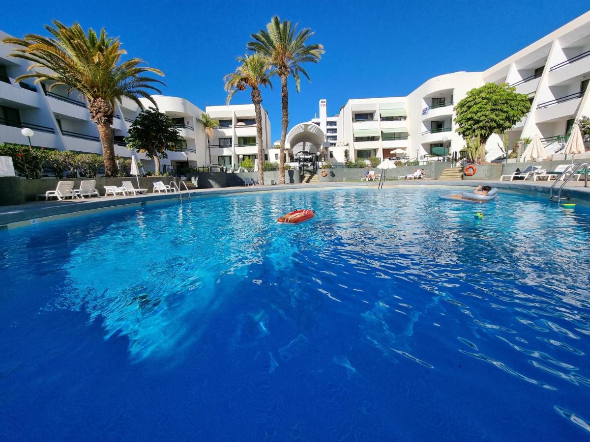 Casa Palmera 3 Only 150 Metres To The Beach, Heated Pool, Wifi, Sat-Tv, Balcony Arona  Eksteriør bilde