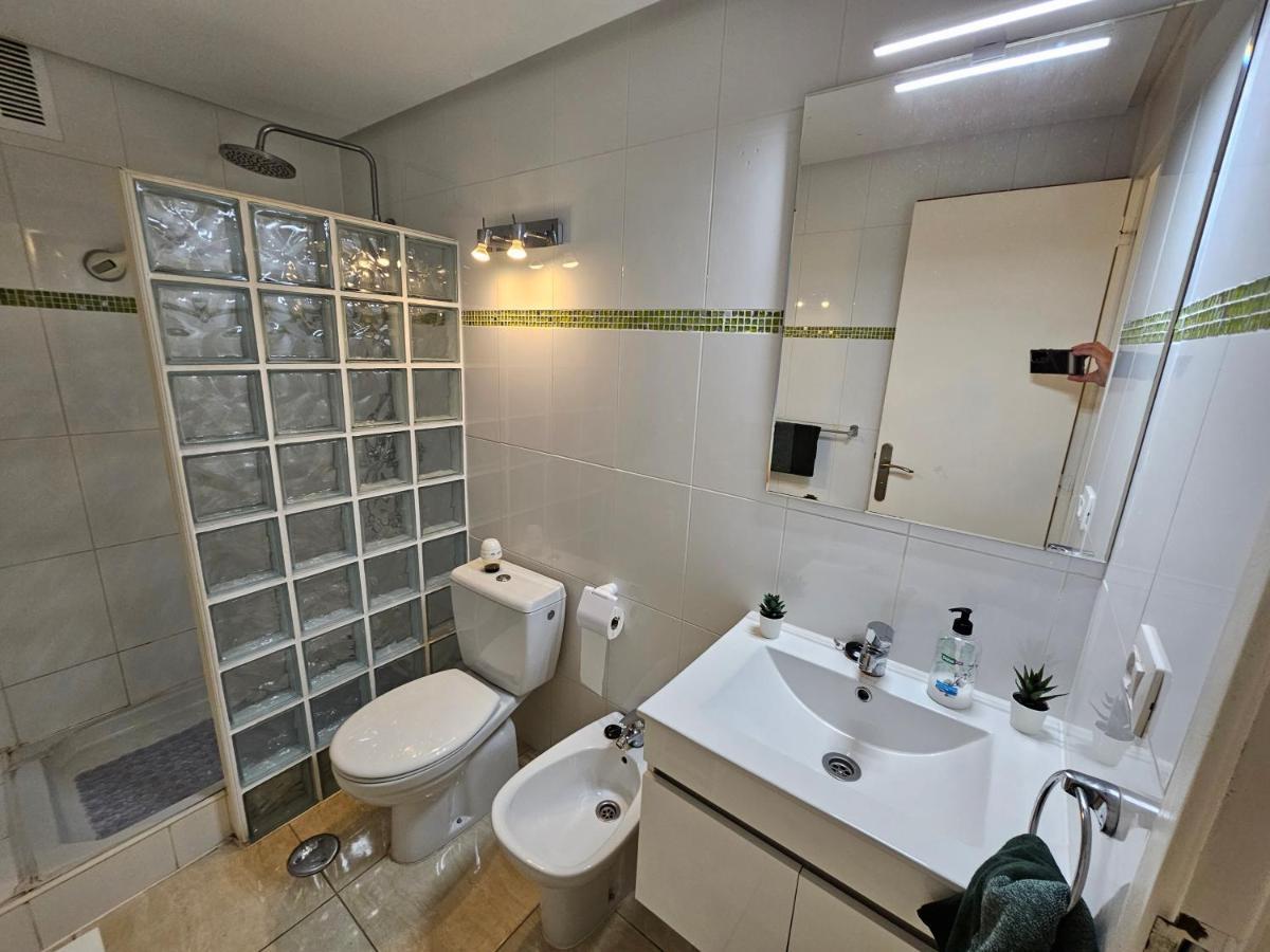 Casa Palmera 3 Only 150 Metres To The Beach, Heated Pool, Wifi, Sat-Tv, Balcony Arona  Eksteriør bilde