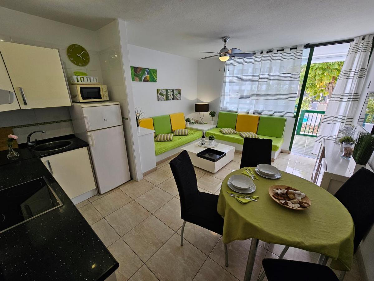 Casa Palmera 3 Only 150 Metres To The Beach, Heated Pool, Wifi, Sat-Tv, Balcony Arona  Eksteriør bilde