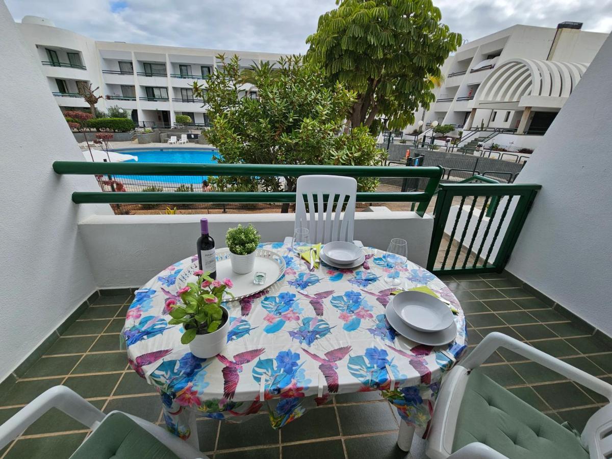 Casa Palmera 3 Only 150 Metres To The Beach, Heated Pool, Wifi, Sat-Tv, Balcony Arona  Eksteriør bilde